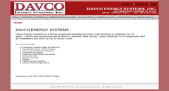 Desktop Screenshot of davcoenergy.com