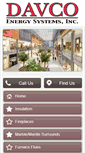 Mobile Screenshot of davcoenergy.com